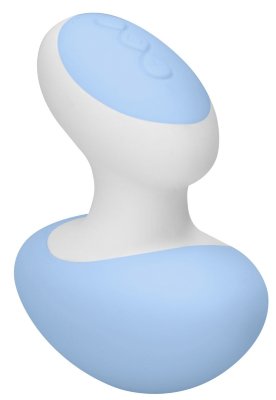 Клиторальный массажер Lovebug, цвет: голубой