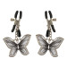 Зажимы на соски Pipedream Butterfly Nipple Clamps с бабочками