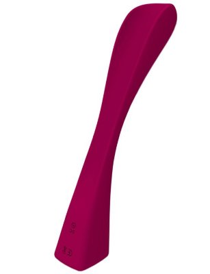 Вибратор Magic Wand - 22 см, цвет: малиновый