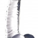 Фаллоимитатор Luxy 7 на присоске, цвет: прозрачный - 18 см
