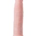 Насадка для страпона Ryder - 17,9 см, цвет: телесный