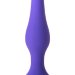 Анальная втулка Toyfa A-toys, цвет: фиолетовый - 12,5 см
