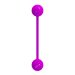 Вагинальные шарики KEGEL BALL III, цвет: лиловый