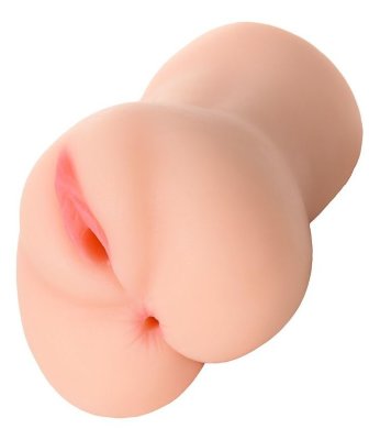 Мастурбатор Hot 25 years old - вагина и анус, цвет: телесный