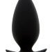 Анальная пробка Bootyful Anal Plug Medium Black, цвет: черный - 9,8 см