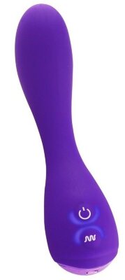 Вибратор Perfect G-Spot - 16,2 см, цвет: фиолетовый