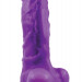 Фаллоимитатор Pleasures Thick 8 Dildo, цвет: фиолетовый - 23,8 см