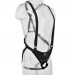Страпон-система Pipedream 10 Hollow Strap-On Suspender System с телесной насадкой - 25 см
