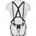 Страпон-система Pipedream 10 Hollow Strap-On Suspender System с телесной насадкой - 25 см
