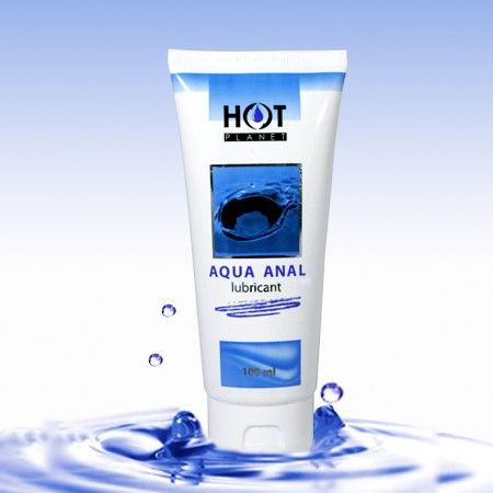 Анальная смазка Hot Planet Aqua Anal Lubricant на водной основе - 100 мл.
