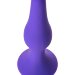 Анальная втулка Toyfa A-toys, цвет: фиолетовый - 11,3 см