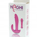 Вибратор-ротатор Naghi No.22 Rechargeable Duo Vibrator, цвет: розовый