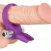 Эрекционное кольцо Sweet Smile Rabbit с вибрацией, цвет: фиолетовый