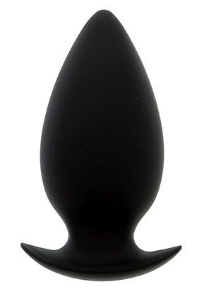 Анальная пробка Bootyful Anal Plug Large Black, цвет: черный - 10 см