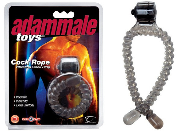Эрекционное лассо Adammale Toys Cock Rope с вибрацией