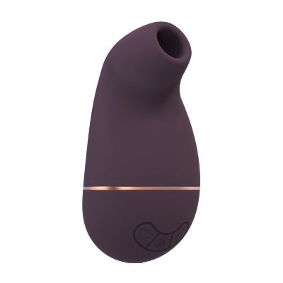 Клиторальный вакуум-волновой массажер Irresistible Kissable, цвет: фиолетовый