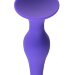 Анальная втулка Toyfa A-toys, цвет: фиолетовый - 10,2 см