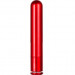 Гладкий вибратор Metallix Petit Corona Smooth Vibrator, цвет: красный - 11,5 см