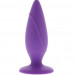 Анальная пробка Mojo Spades Small Butt Plug, цвет: фиолетовый - 10 см