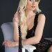 Мини-плеть Silicone Flogger Whip, цвет: черный - 35 см