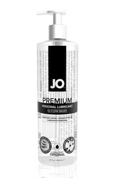 Нейтральный лубрикант JO Personal Premium Lubricant на силиконовой основе - 480 мл.