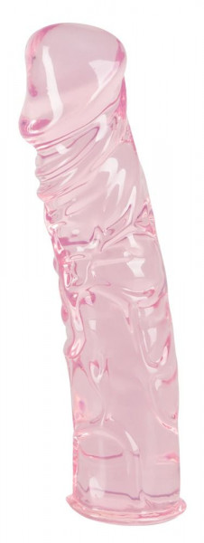 Фаллоимитатор Rosy Quartz, цвет: нежно-розовый - 18 см