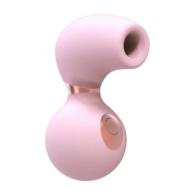 Клиторальный вакуум-волновой массажер Irresistible Invincible, цвет: розовый