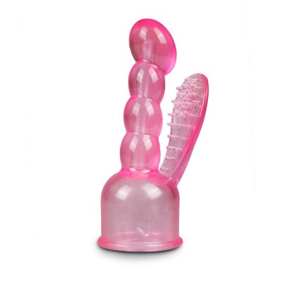 Насадка для wand-вибратора Easytoys Rabbit Attachment, цвет: розовый