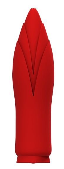 Клиторальный стимулятор SIRONA - 10 см, цвет: красный