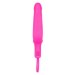 Розовая силиконовая пробка с прорезью Silicone Groove Probe - 10,2 см.