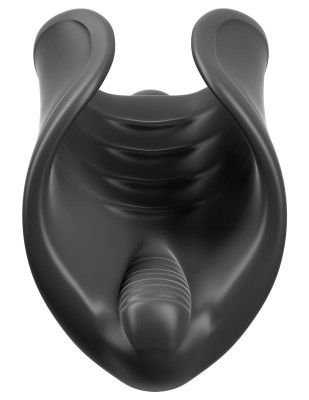 Мастурбатор Pipedream PDX Elite Vibrating Silicone Stimulator с вибрацией, цвет: черный