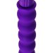 Фигурный вибратор, цвет: фиолетовый - 17 см
