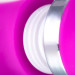 Вибратор с клиторальным стимулятором JOS JOLY - 19,6 см, цвет: лиловый
