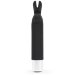 Мини-вибратор Greedy Girl Bullet Rabbit Vibrator - 12,7 см, цвет: черный