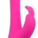Вибратор INDULGENCE Elated Rabbit - 23 см, цвет: розовый