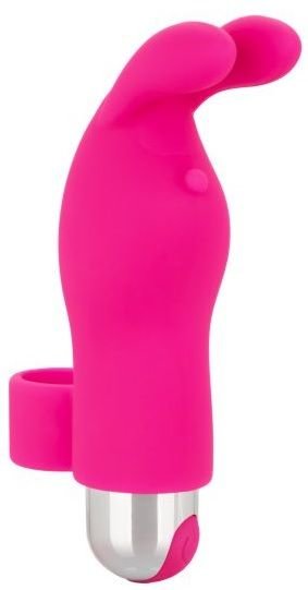 Пулька-насадка на палец Finger Bunny - 8,25 см, цвет: розовый
