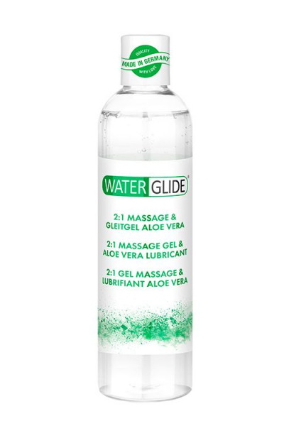 Гель-смазка 2-в-1 Massage Gel & Aloe Vera Lubricant - 300 мл.