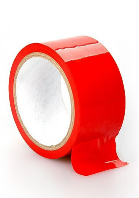 Лента для связывания Non-Sticky Bondage Tape Red, цвет: красный