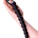 Анальная цепочка с вибрацией A-toys - 32,7 см, цвет: черный