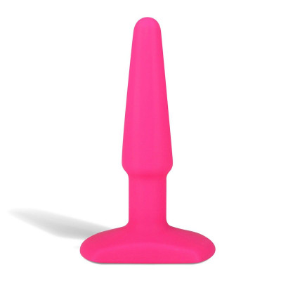 Плаг из силикона, цвет: розовый - 10 см