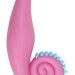 Стимулятор Dragon Lover с шипиками, цвет: розовый - 15,5 см