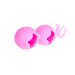 Вагинальные шарики из силикона, цвет: розовый