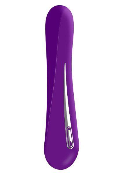 Вибратор F9 - 21 см, цвет: фиолетовый