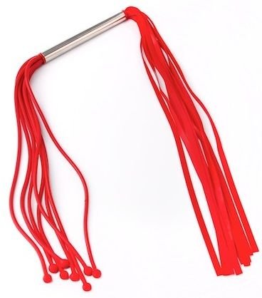 Двусторонняя плеть, цвет: красный