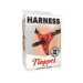 Трусики с плугом Harness Trapper размер M-XL, цвет: красно-черный