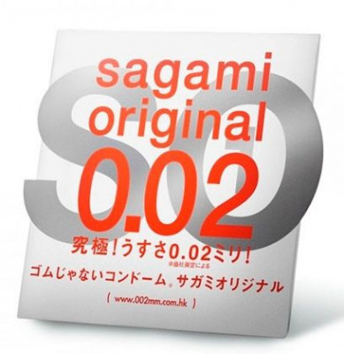 Ультратонкий презерватив Sagami Original - 1 шт.