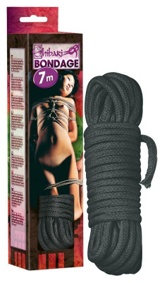Веревка для связывания, цвет: черный - 700 см