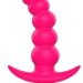 Вибрирующая анальная елочка Sweet Toys - 10,8 см, цвет: розовый