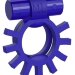 Перезаряжаемое эрекционное виброкольцо Super Ring, цвет: синий