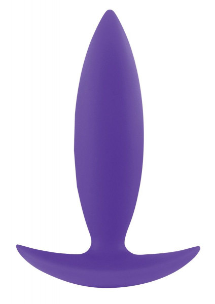 Анальная пробка для ношения INYA Spades Small, цвет: фиолетовый - 10,2 см